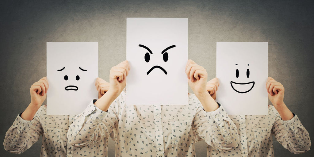 Different emotions associated with cognitive distortions and anxiety